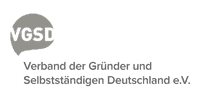 Logo des Verbands der Gründer und Selbstständigen Deutschland e.V.